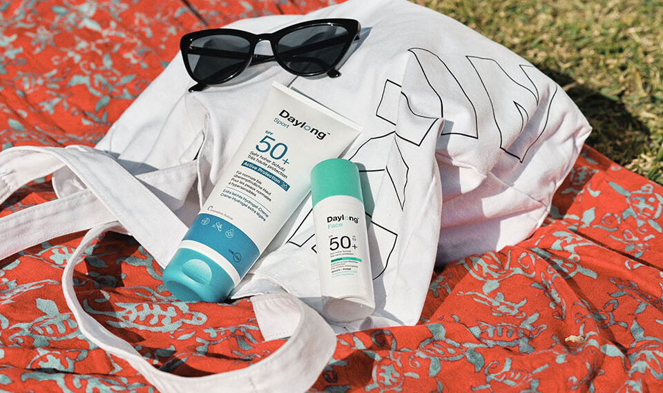 BeautySonnenschutz beim Sport mit den Produkten von Daylong™