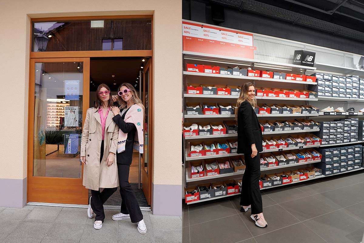 pensum Lave om Fremmed Lynn Grütter und Solveig Bethke shoppen mit FACES im Landquart Fashion  Outlet - FACES Magazin