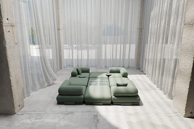 kettal patricia urquiola insula modular sofa designboom02 1 - FACES.ch