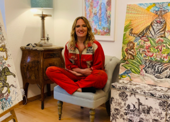 Kunst, Kritik und Courtney Love: Ginny Litschers kreative Welt