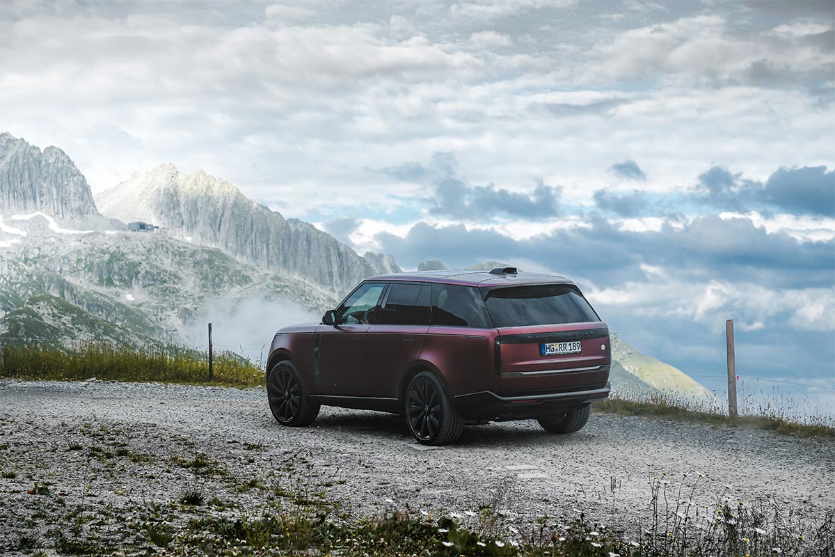 Range Rover House Andermatt: Felgen im Luxus