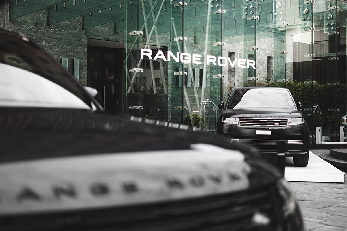 Range Rover House Andermatt: Felgen im Luxus