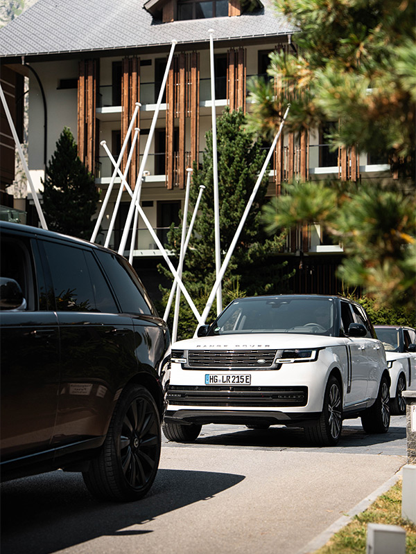 Range Rover House Andermatt: Felgen im Luxus