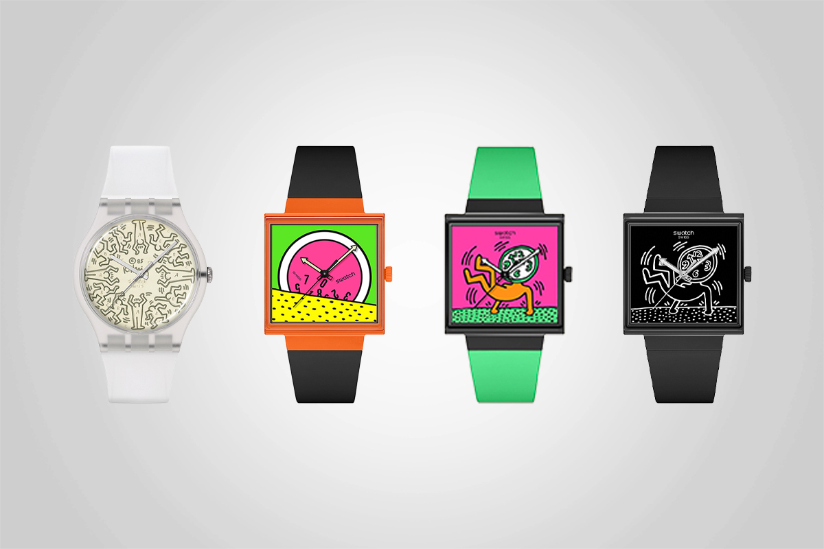 Swatch Feiert Keith Haring mit der neuen Break Free Kollektion