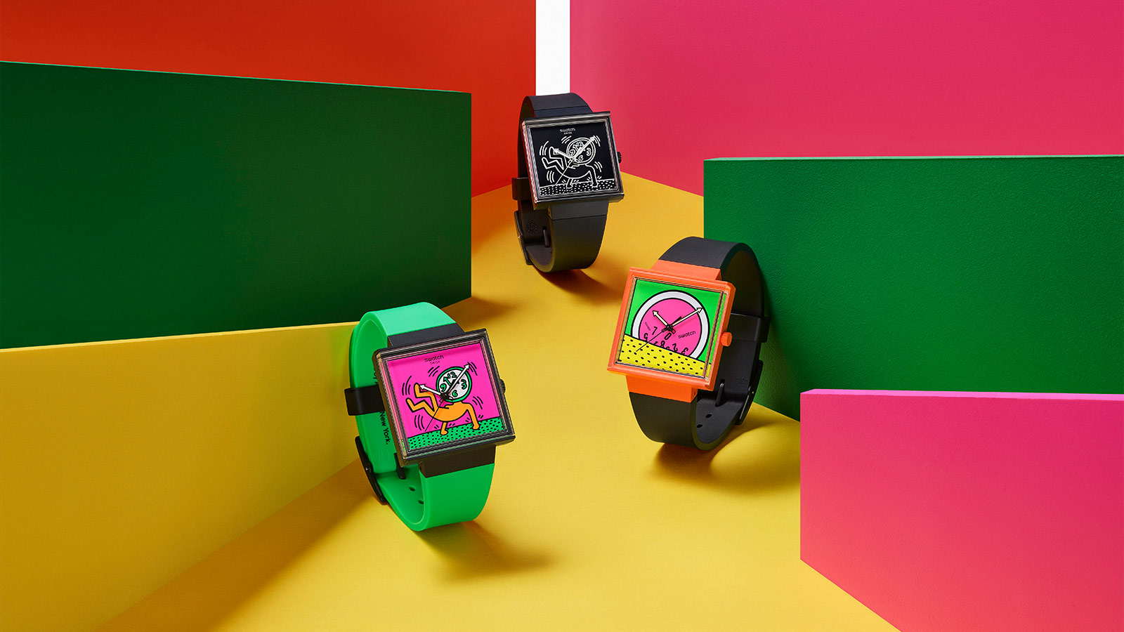 Swatch Feiert Keith Haring mit der neuen Break Free Kollektion