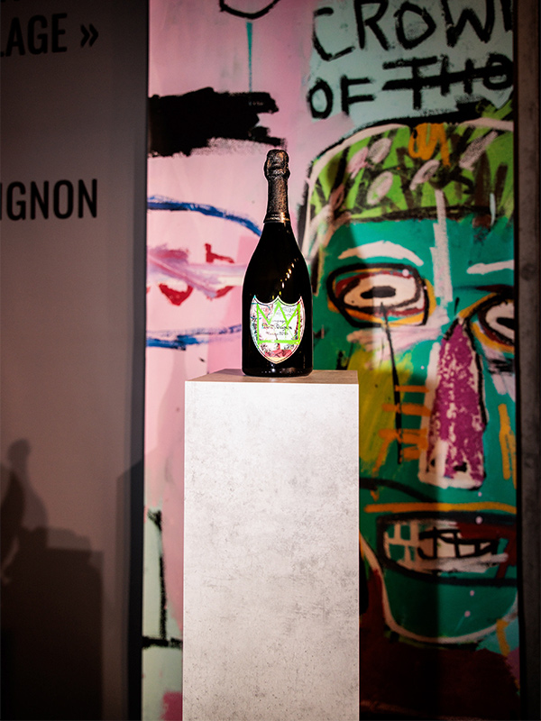 Prickelnde Kunst: Dom Pérignon zelebriert Jean-Michel Basquiat in Berlin