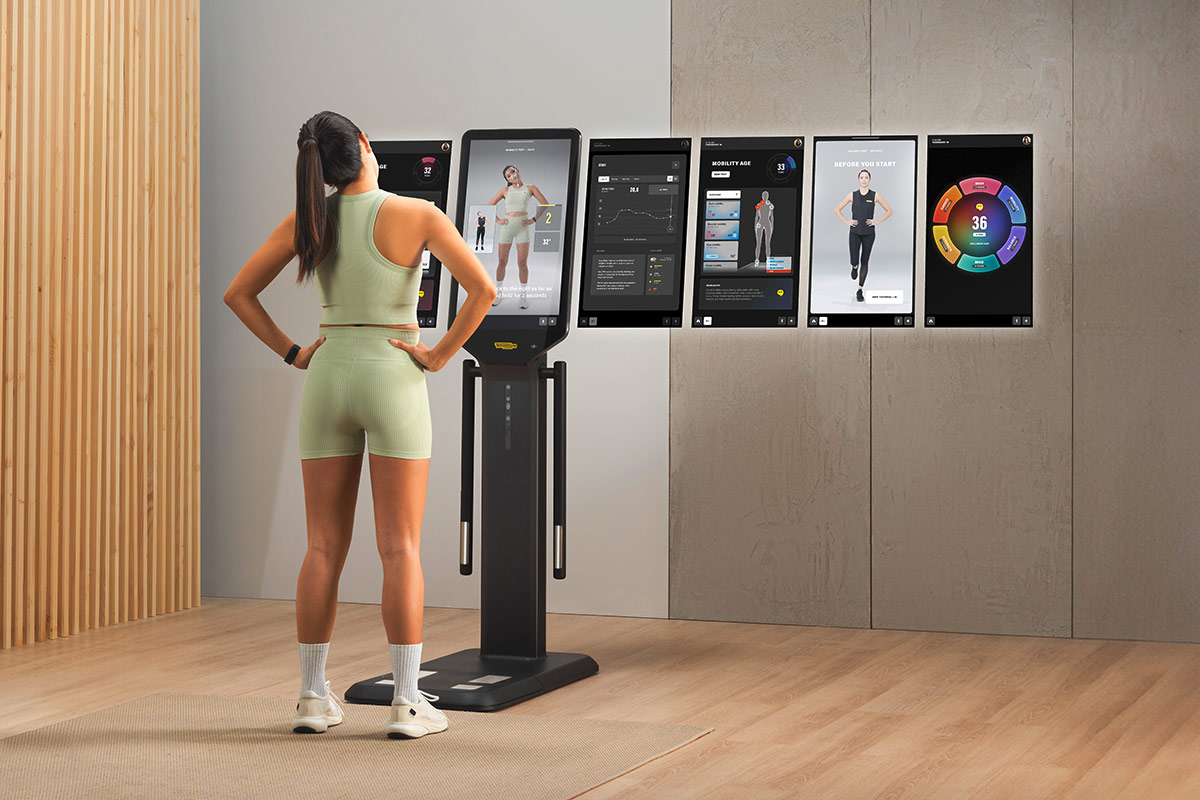 Intelligente Hanteln und ein Ganzkörper-Checkup: News von Technogym