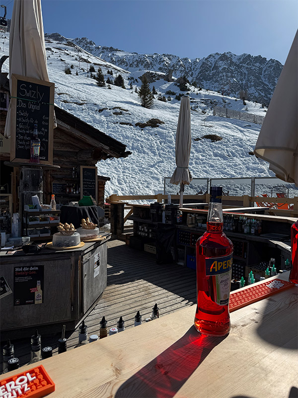 Die Aperol Winter Experience in der Lenzerheide