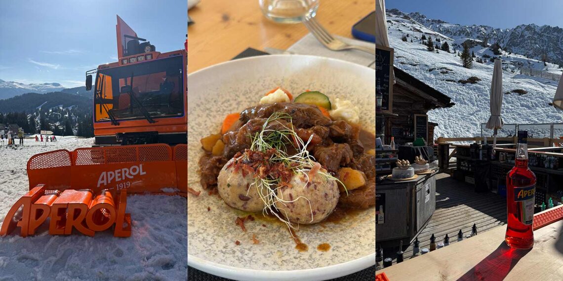 Die Aperol Winter Experience in der Lenzerheide