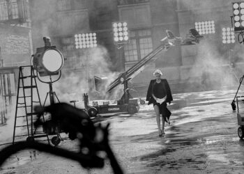 Eric James Guillemains Backstage-Fotografie am Filmset