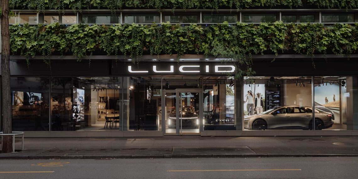West Coast Coolness auf Rädern: Lucid eröffnet neues Studio in Zürich