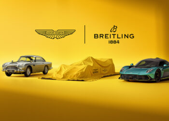 Breitling kooperiert mit Aston Martin in der Formel 1 