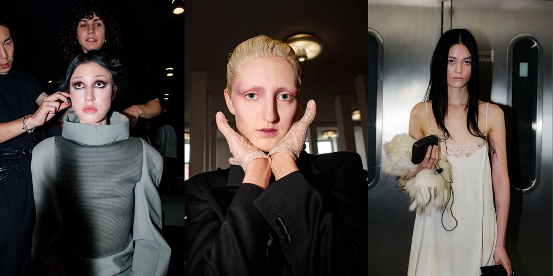 Backstage an der Berliner Fashion Week