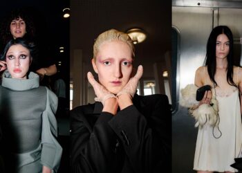Backstage an der Berliner Fashion Week