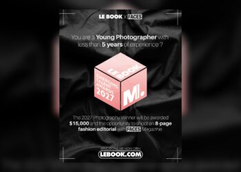 LE BOOK x FACES Emerging Talent Awards 2027 for young photographers
