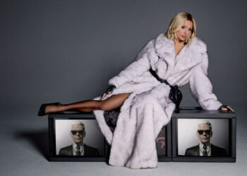 Not-Karl und Paris Hilton in der neuen Karl-Lagerfeld Kampagne