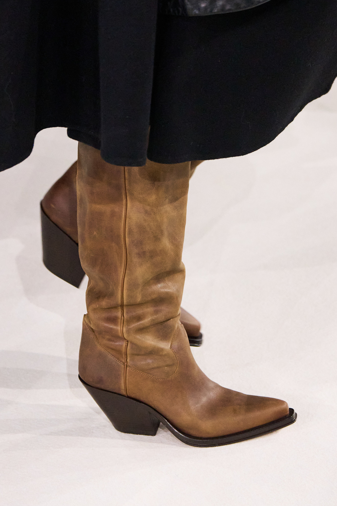 Western-Stiefel in Cognac von Chloé